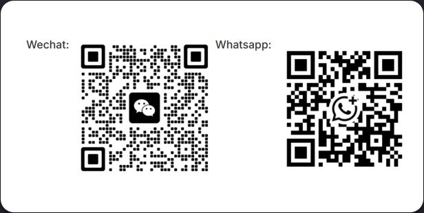 WeChat and WhatsApp QR codes for LinSourcing